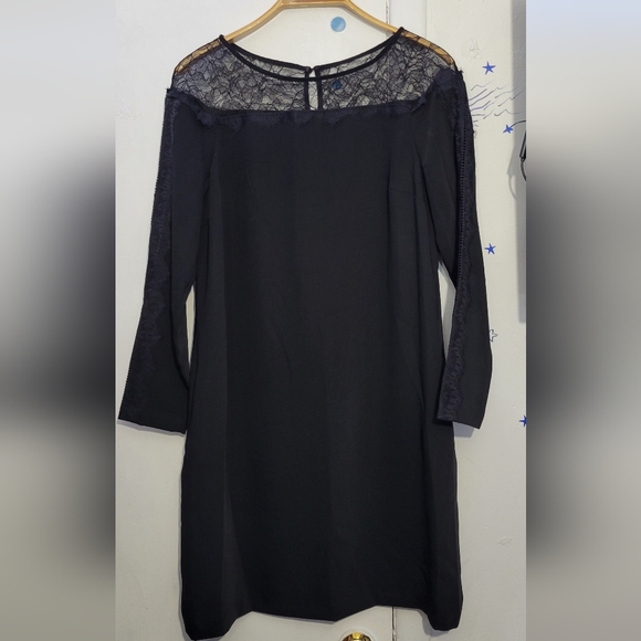 Reiss Dresses & Skirts - Reiss dress black lace  Size 14